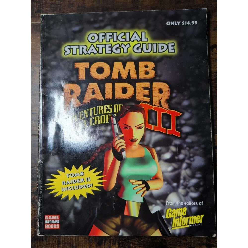 Game Informer Books Strategy Guide Tomb Raider III Lara Croft Adventures